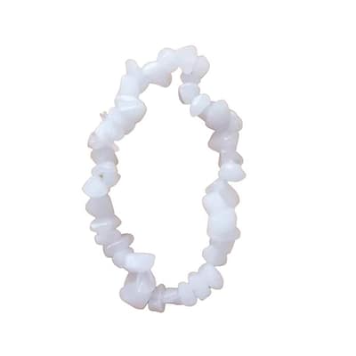 Pulseira Quartzo Branco Chips