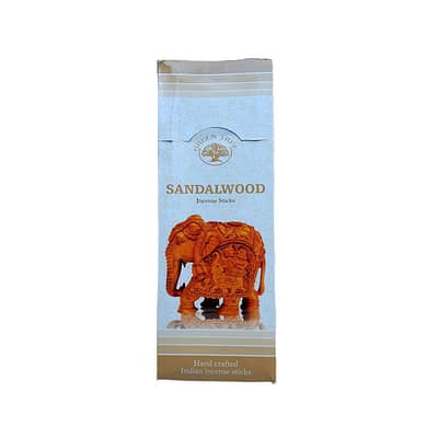 Incenso Indiano Green Tree Hexagonal Sandalwood Caixa
