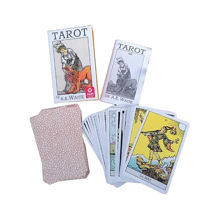 Tarot Rider Waite de Artur A. E. Waite em Francês (Edição Premium)