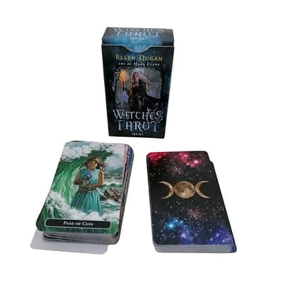 Tarot das Bruxas de Ellen Dugan em Inglês Mini