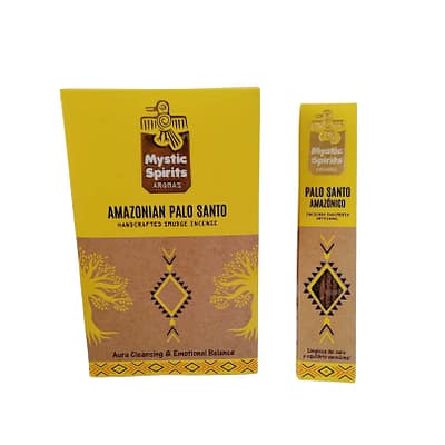 Incenso Mystic Spirits Amazonian Pau Santo Caixa