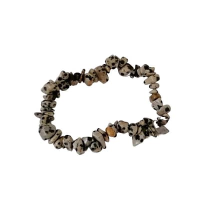 Pulseira Jaspe Dalmata Chips