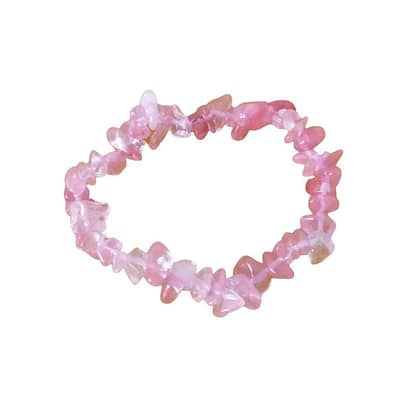 Pulseira Quartzo Cereja Chips