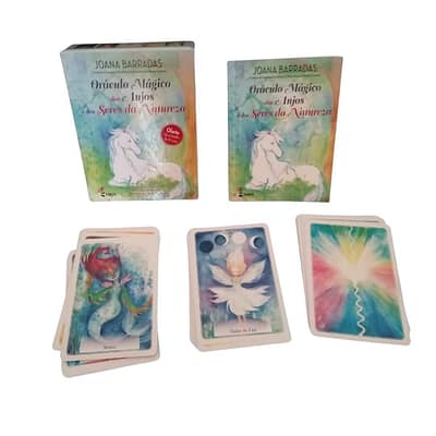 Oráculo Mágico dos Anjos e dos Seres da Natureza de Joana Barradas