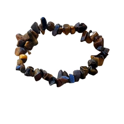 Pulseira de Olho de Tigre Chips