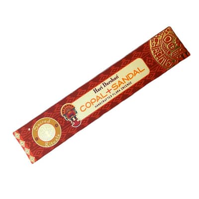 Incenso Indiano Hari Darshan Copal e Sândalo