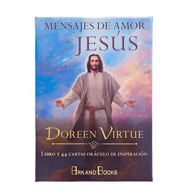 Oráculo Mensagens de Amor de Jesus de Doreen Virtue em Espanhol