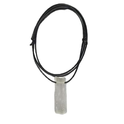Pendente de Selenite Barra