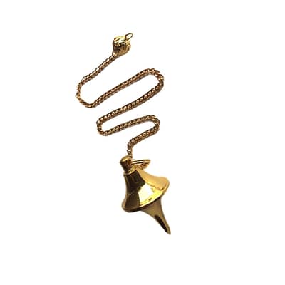 Pendulo Ufo Metal Dourado