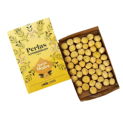 Perolas Aromaticas Sagrada Madre Limão