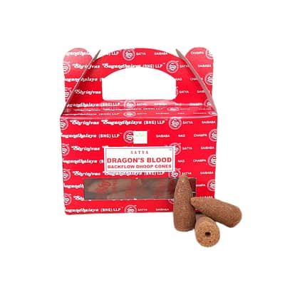 Cones Incenso Cascata Satya Dragons Blood