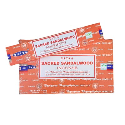 Incenso Satya Sacred Sandalwood Caixa
