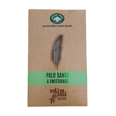 Incenso Natural Native Soul Palo Santo e Sweetgrass Caixa