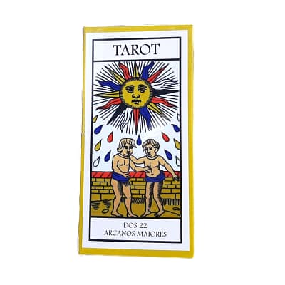 Tarot dos 22 Arcanos Maiores (Cartas Extra Largas)