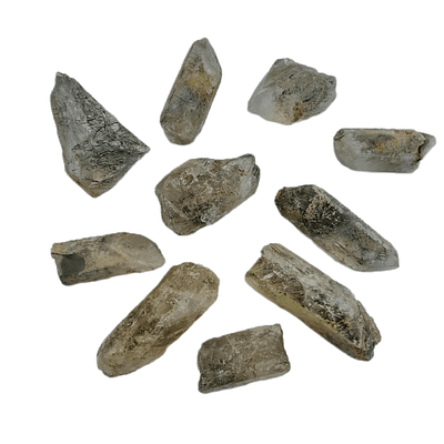 Quartzo Rutilado com Rutilo Negro 2-4cm