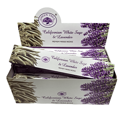 Incenso Green Tree Californian White Sage e Lavender