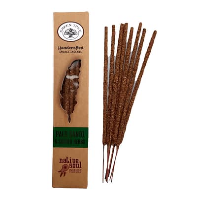 Incenso Natural Native Soul Palo Santo e Sacred Herbs