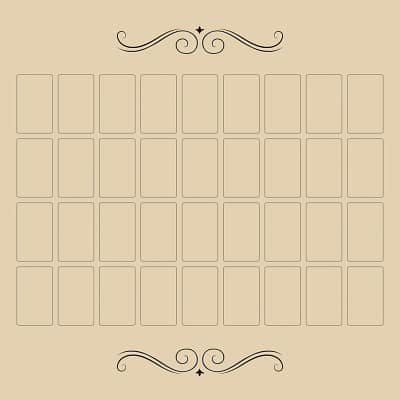 Tarot Pano Grand Tableau Lenormand Velvet