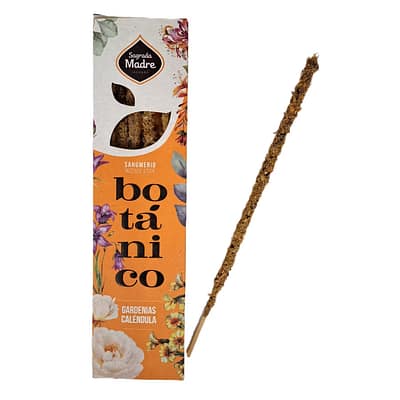 Incenso Artesanal Sagrada Madre Botânico Gardênias e Calêndula