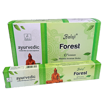 Incenso Indiano Balaji Ayurvedic Forest Caixa