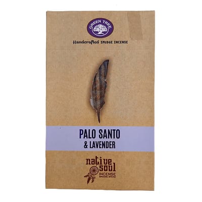 Incenso Natural Native Soul Palo Santo e Lavender Caixa