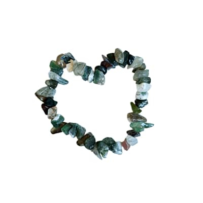 Pulseira de Ágata India Chips