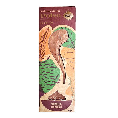 Incenso em Pó Premium Sagrada Madre Baunilha