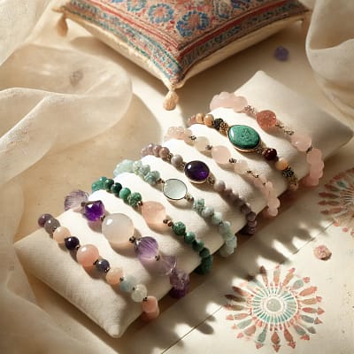 Pulseiras de Almas Cristalinas
