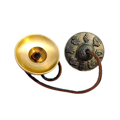 Cimbalos Tibetanos 8 Simbolos Auspiciosos