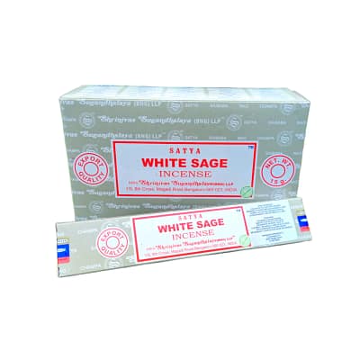 Incenso Satya Salvia Branca Caixa