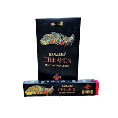 Incenso Banjara Aztec Canela Caixa