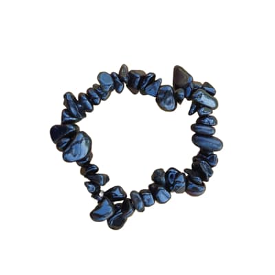 Pulseira de Turmalina Negra Chips