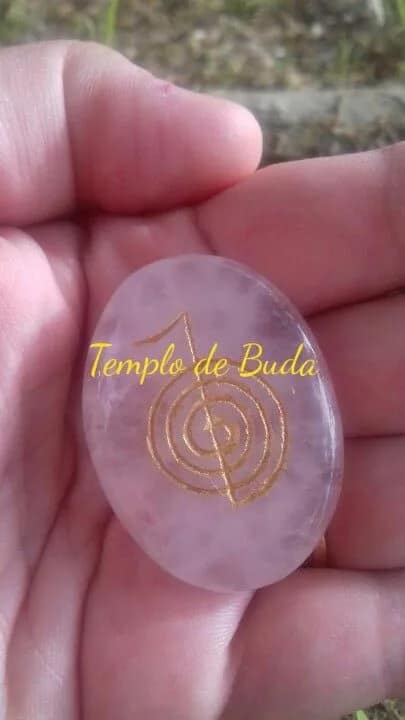 Kit Reiki Quartzo Rosa Redondo