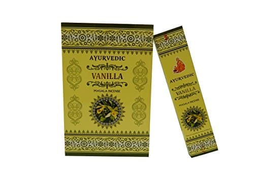 Incenso Indiano Ayurvedic Vanilla Caixa