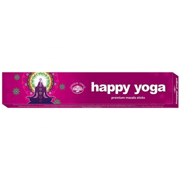 Incenso Indiano Green Tree Happy Yoga