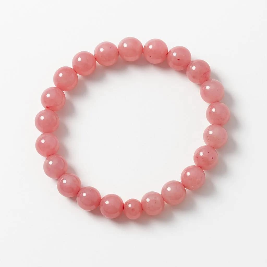 Pulseira de Quartzo Rosa